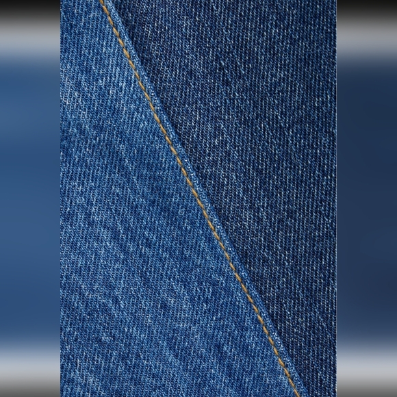 4. NWOT EB DENIM AVA VEST IN MID DENIM - Picture 4 of 8